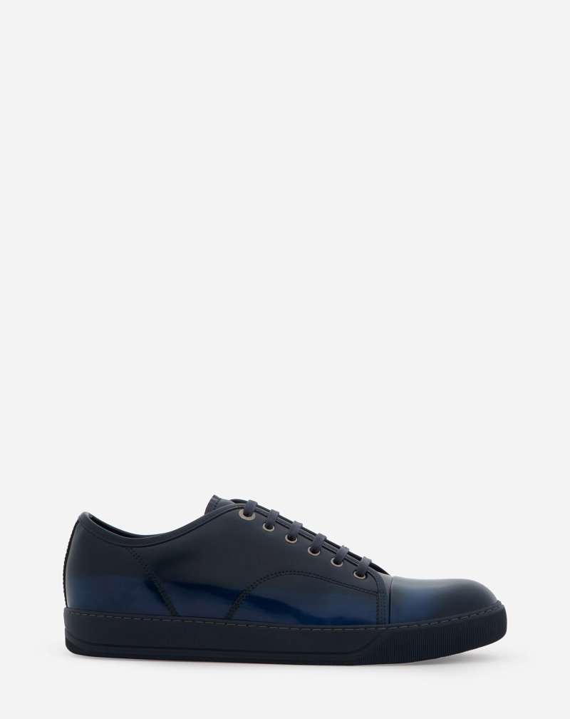 Lanvin Abrasivato Dbb1 Sneakers Sneakers Herr Blå | ME83-3213A9