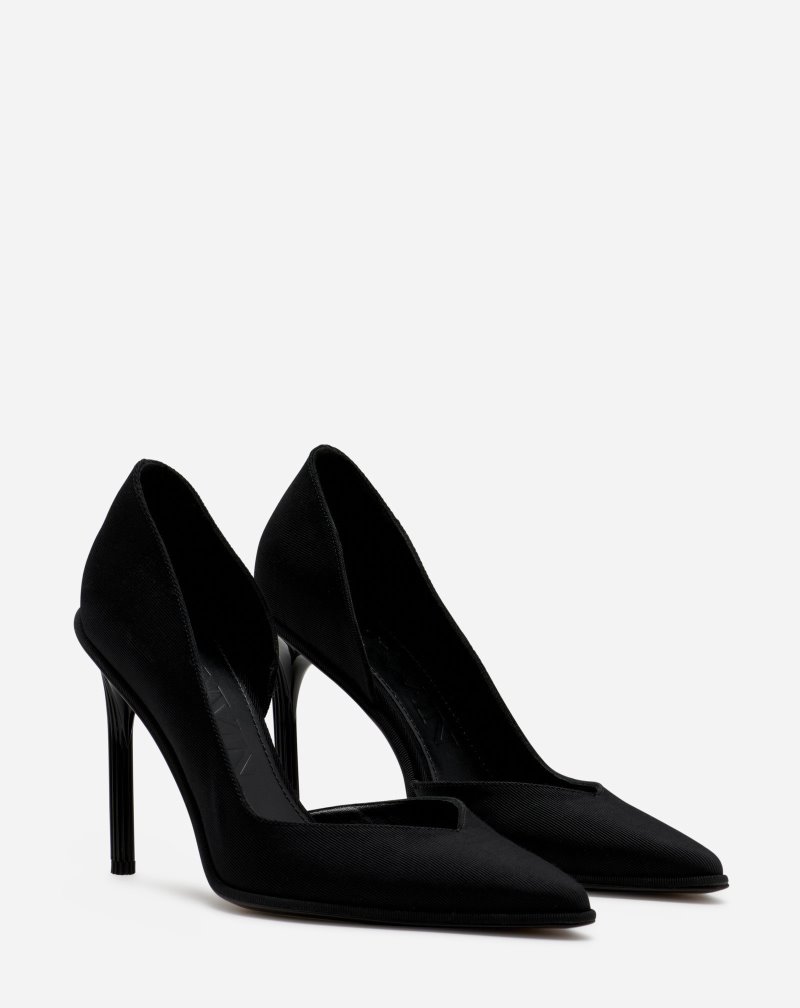 Lanvin Arpège Grosgrain Pumps Klackar Dam Svarta | LO11-9791H5