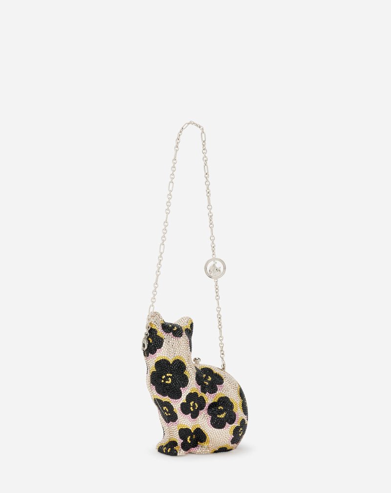 Lanvin Cat Minaudiere X Judith Leiber Väskor Dam Beige Rosa | JV16-8516X8