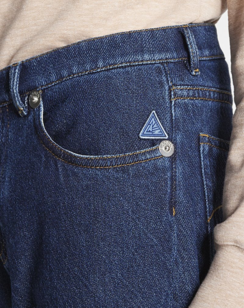 Lanvin Classic Denim Pants Byxor Herr Blå | VB69-0489J9