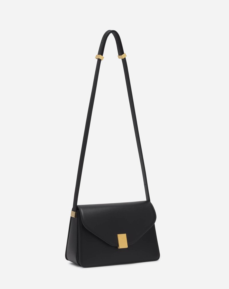 Lanvin Concerto Pm Leather Bag Väskor Dam Svarta | LC08-1138T7