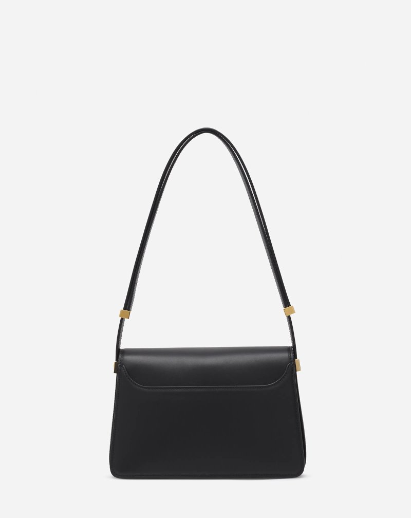 Lanvin Concerto Pm Leather Bag Väskor Dam Svarta | LC08-1138T7
