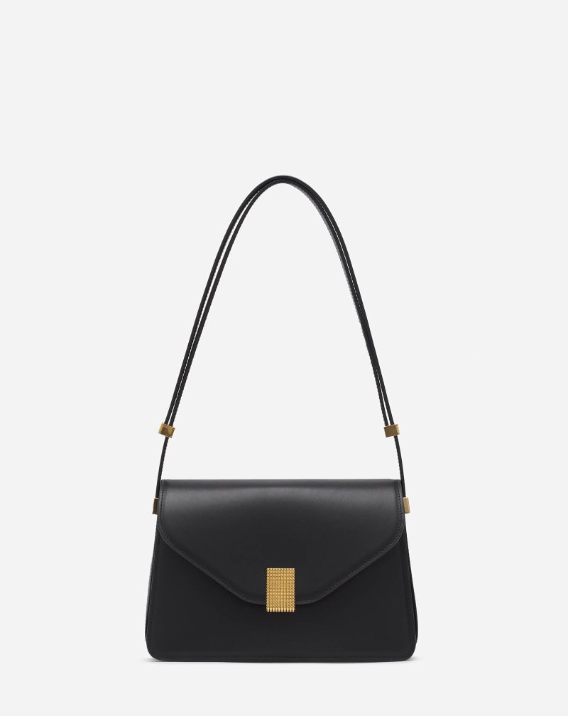 Lanvin Concerto Pm Leather Bag Väskor Dam Svarta | LC08-1138T7