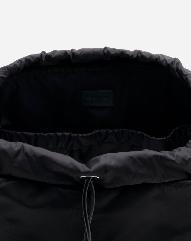 Lanvin Curb Backpack Ryggsäckar Herr Svarta | YH74-6074O5