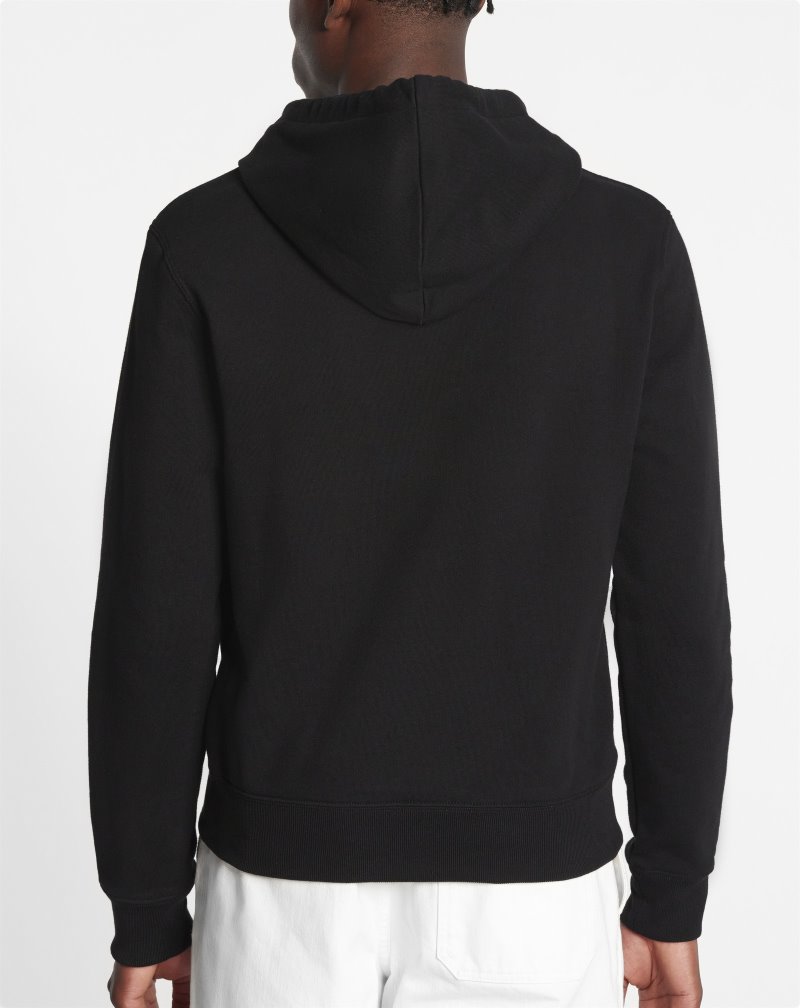 Lanvin Curb Hoodie Hoodie Herr Svarta | ZX76-5536B0