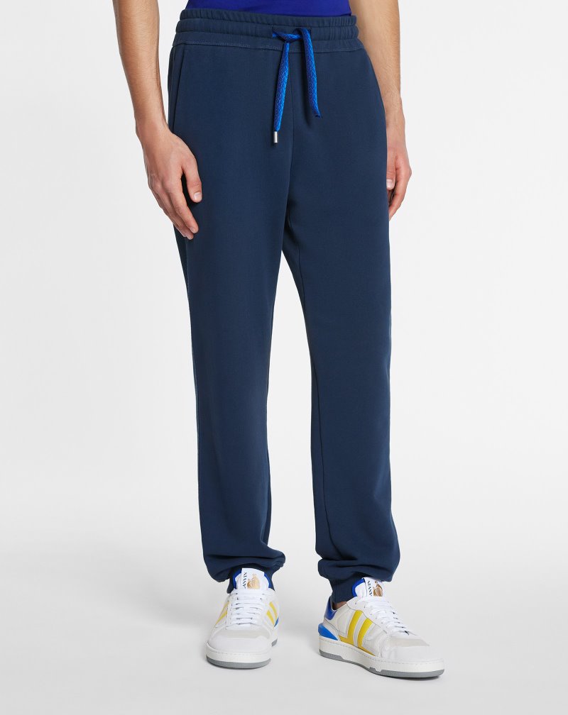 Lanvin Curb Jogging Pants Byxor Herr Mörkblå | EU97-3097Q2