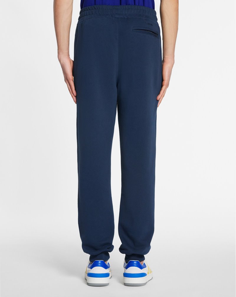 Lanvin Curb Jogging Pants Byxor Herr Mörkblå | EU97-3097Q2