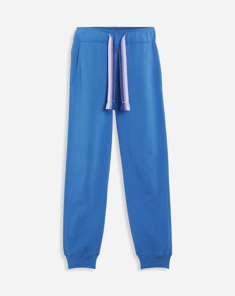 Lanvin Curb Sweatpants Byxor Herr Blå | DO23-2613I9