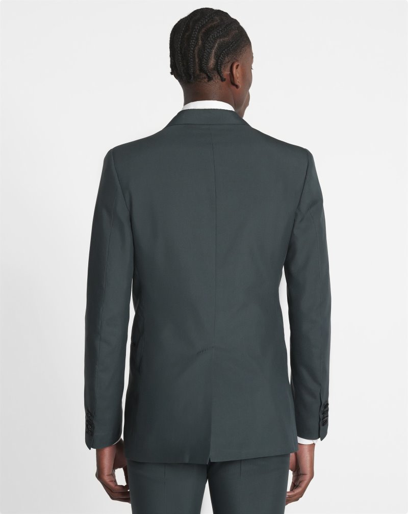 Lanvin Embroidered Jacket Jackor Herr Mörkgröna | PF32-6542M3