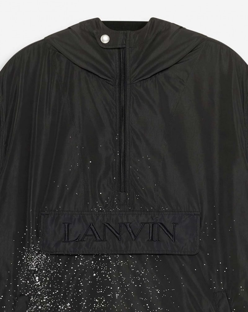 Lanvin Gallery Dept. X Lanvin Hooded Windbreaker Vindjacka Dam Olika Färger | UG95-1045V8