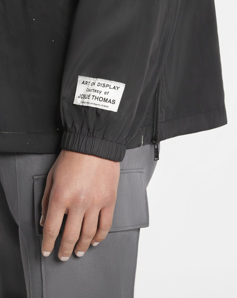 Lanvin Gallery Dept. X Lanvin Hooded Windbreaker Vindjacka Herr Olika Färger | UF54-0334D6