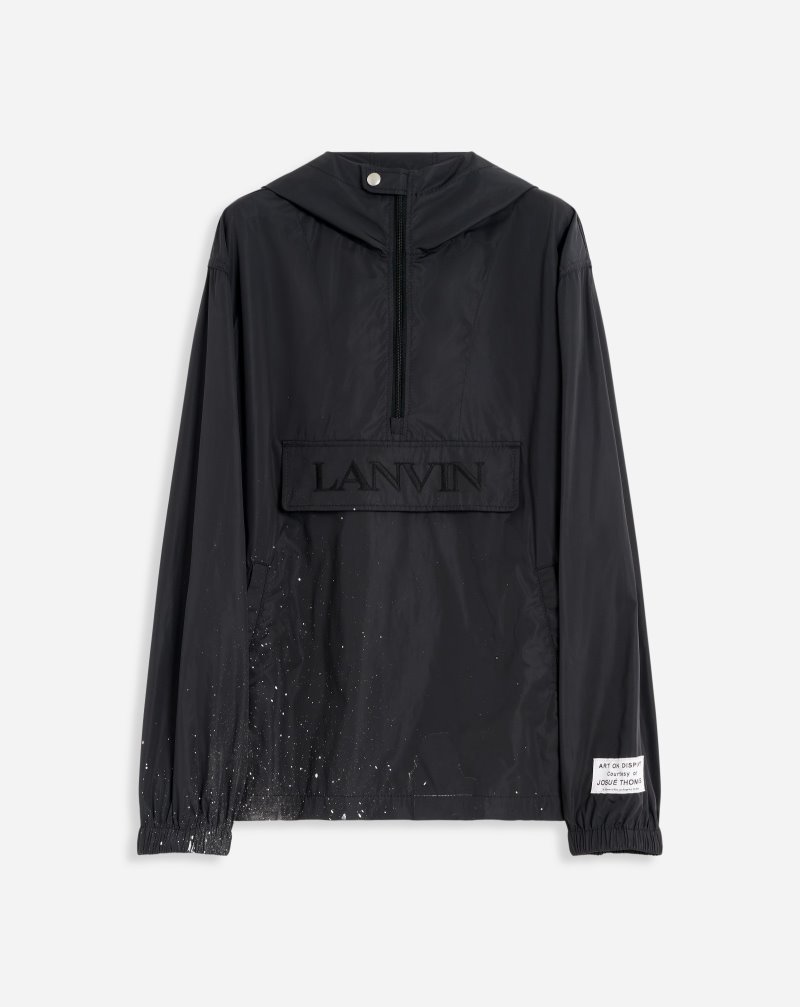 Lanvin Gallery Dept. X Lanvin Hooded Windbreaker Vindjacka Herr Olika Färger | UF54-0334D6