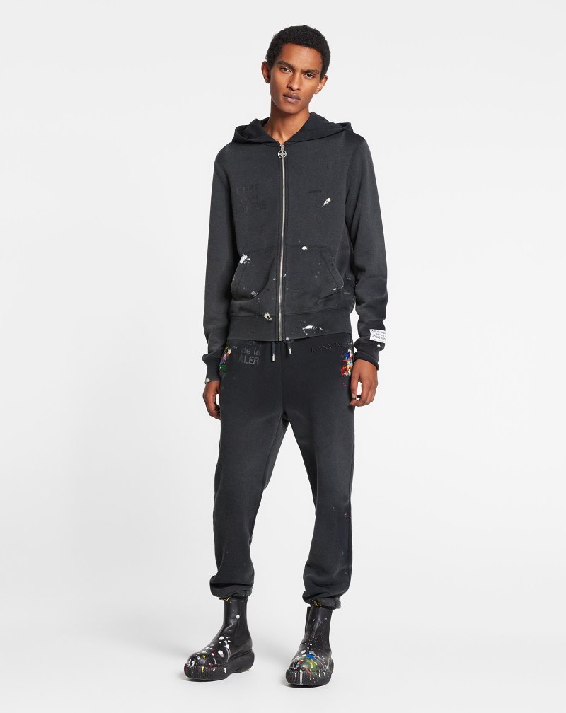 Lanvin Gallery Dept. X Lanvin Zip-up Hoodie Hoodie Herr Olika Färger | ZS22-1442N3