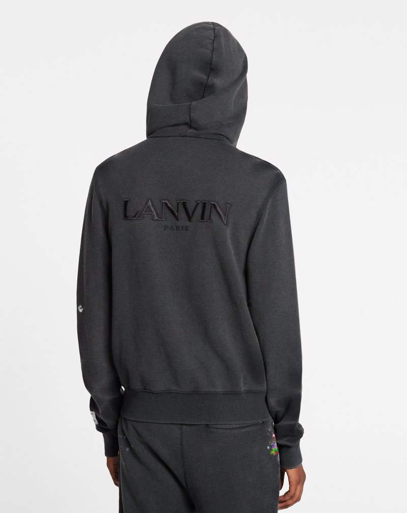 Lanvin Gallery Dept. X Lanvin Zip-up Hoodie Hoodie Herr Olika Färger | ZS22-1442N3