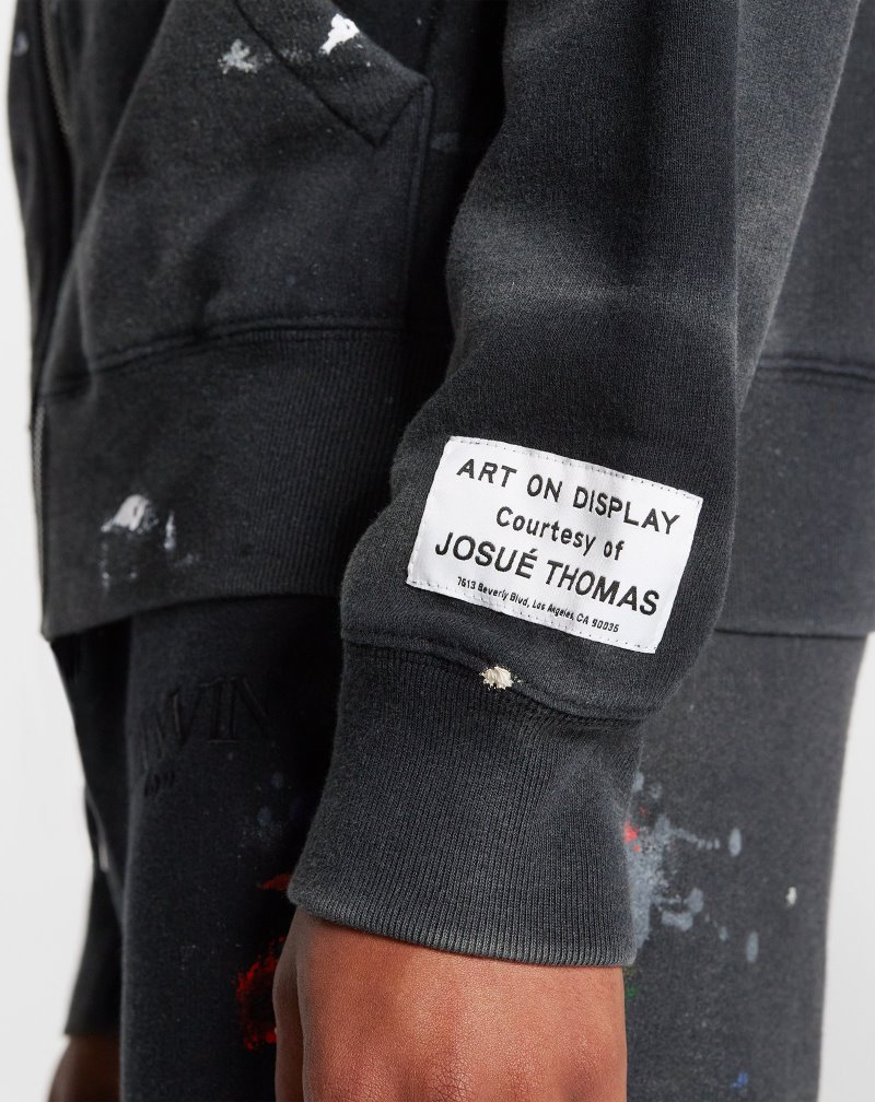 Lanvin Gallery Dept. X Lanvin Zip-up Hoodie Hoodie Herr Olika Färger | ZS22-1442N3