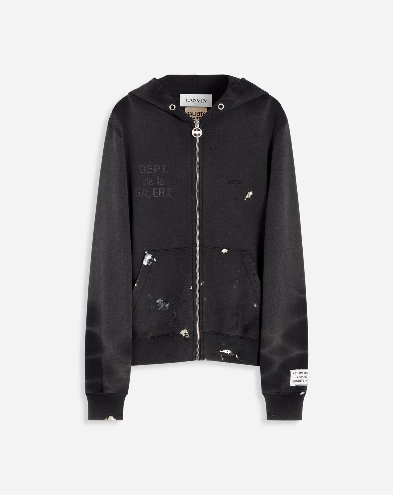 Lanvin Gallery Dept. X Lanvin Zip-up Hoodie Hoodie Herr Olika Färger | ZS22-1442N3