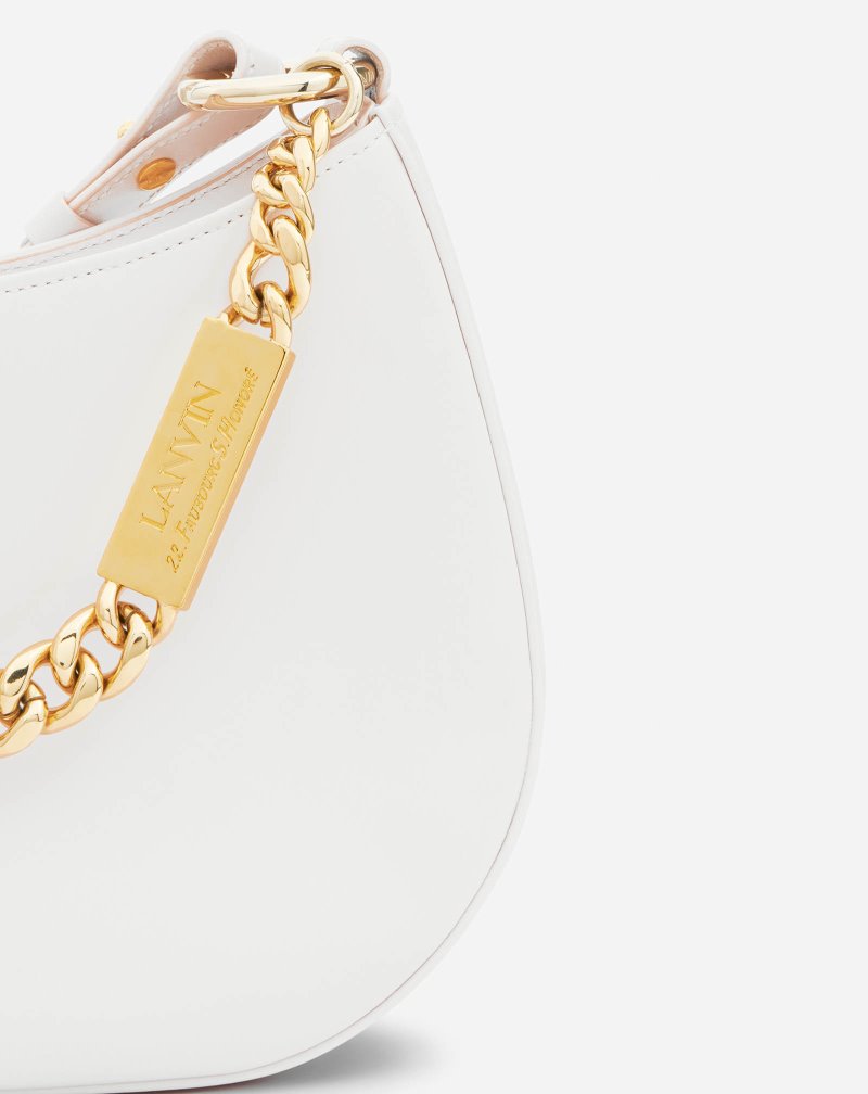 Lanvin Hobo By Lanvin Bag Sm Hobo Väska Dam Vita | AW97-2827N2