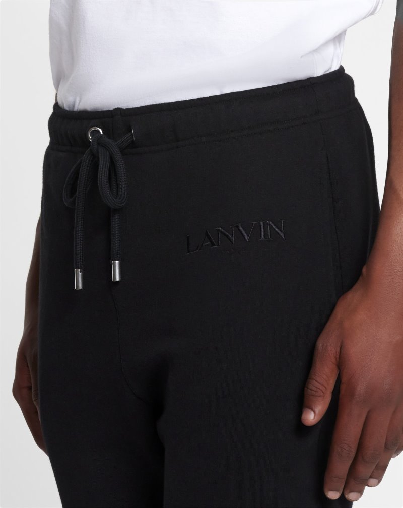 Lanvin Jogging Pants Byxor Herr Svarta | WL94-6234N8