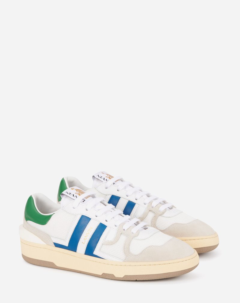 Lanvin Leather Clay Low-top Sneakers Sneakers Dam Vita | CP94-7344W4