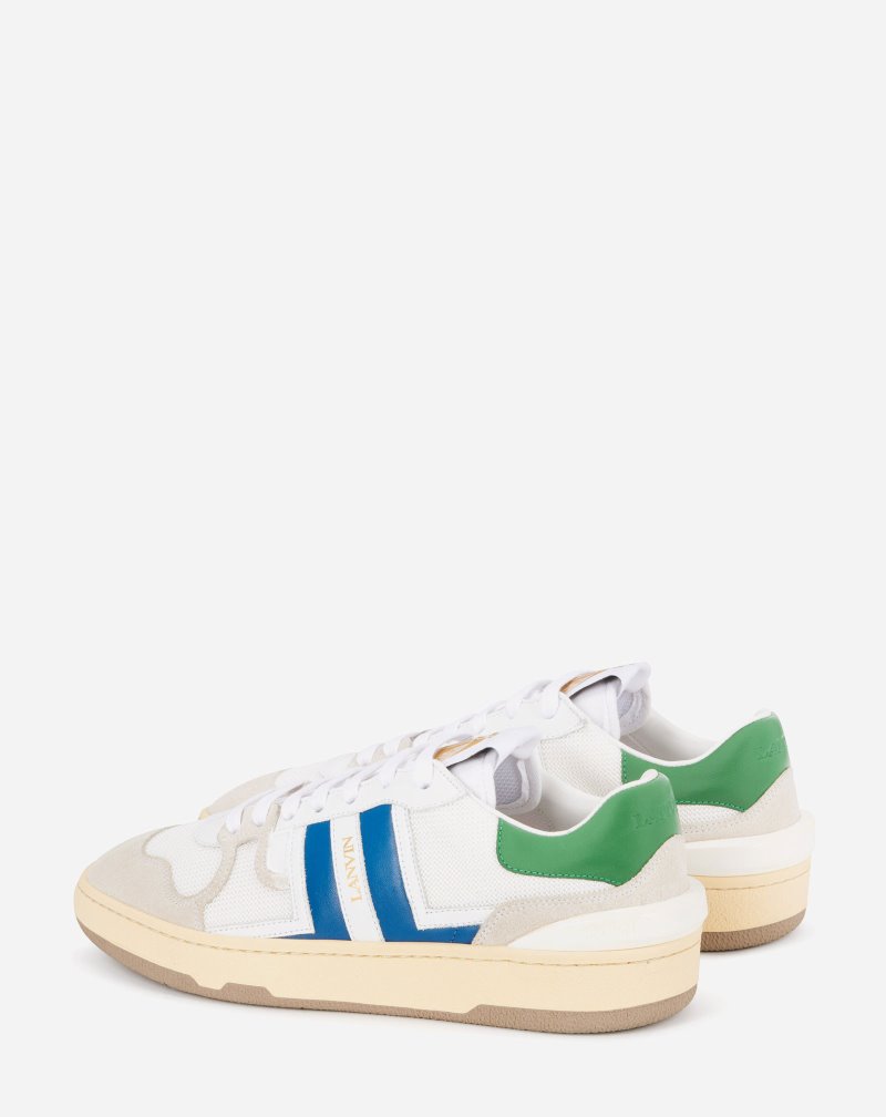 Lanvin Leather Clay Low-top Sneakers Sneakers Dam Vita | CP94-7344W4