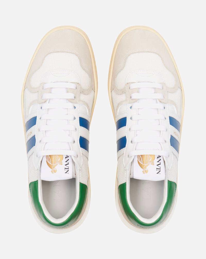 Lanvin Leather Clay Low-top Sneakers Sneakers Dam Vita | CP94-7344W4