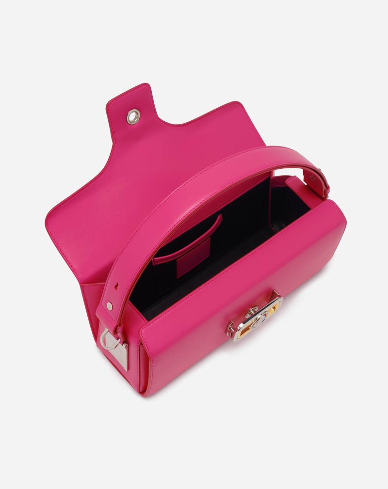 Lanvin Leather Pencil Bag Mm Väskor Dam Rosa | IG36-1776G5