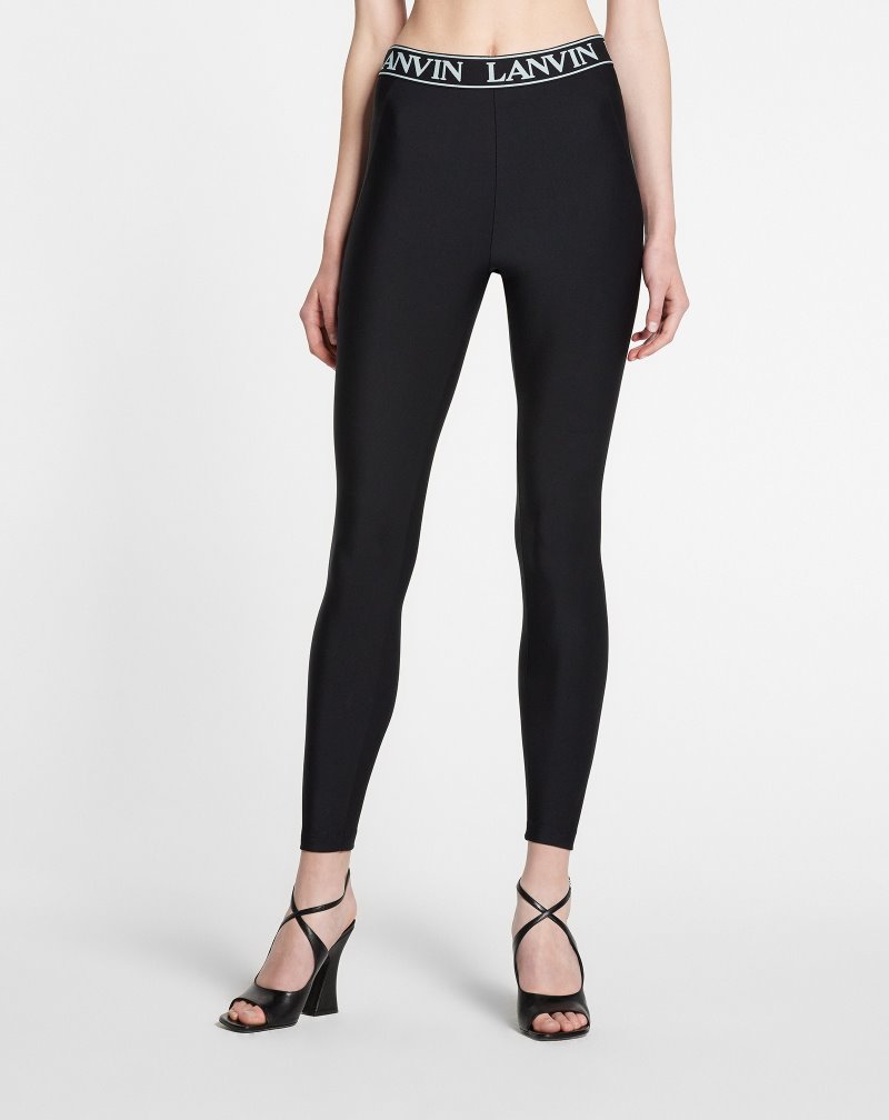 Lanvin Leggings Leggings Dam Svarta | IJ09-2759J5