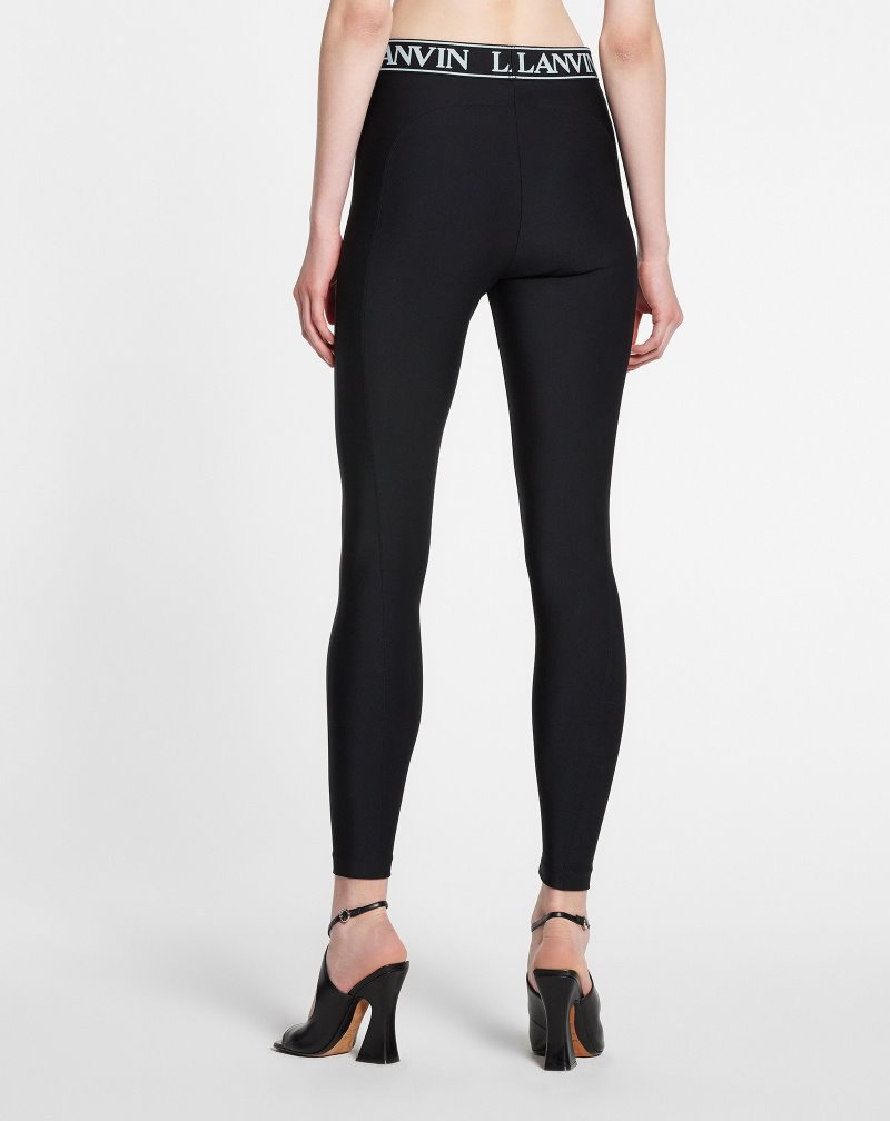 Lanvin Leggings Leggings Dam Svarta | IJ09-2759J5