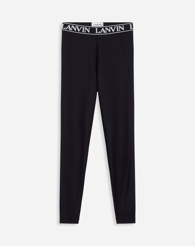 Lanvin Leggings Leggings Dam Svarta | IJ09-2759J5