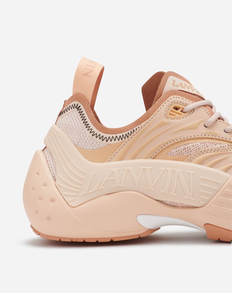 Lanvin Mesh Flash-x Sneakers Sneakers Herr Beige | IR92-0372H7