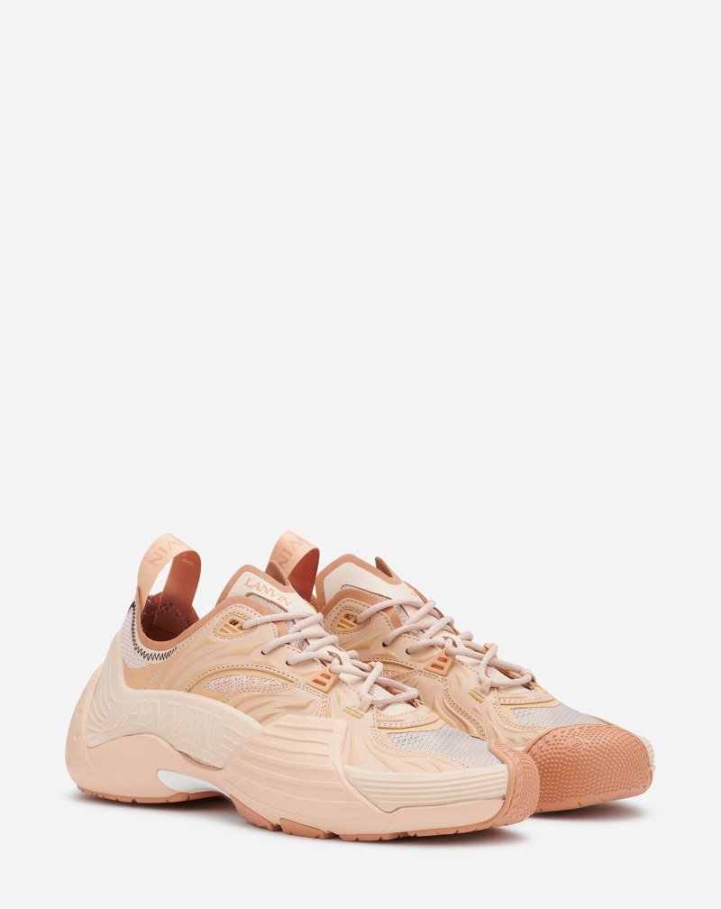 Lanvin Mesh Flash-x Sneakers Sneakers Herr Beige | IR92-0372H7