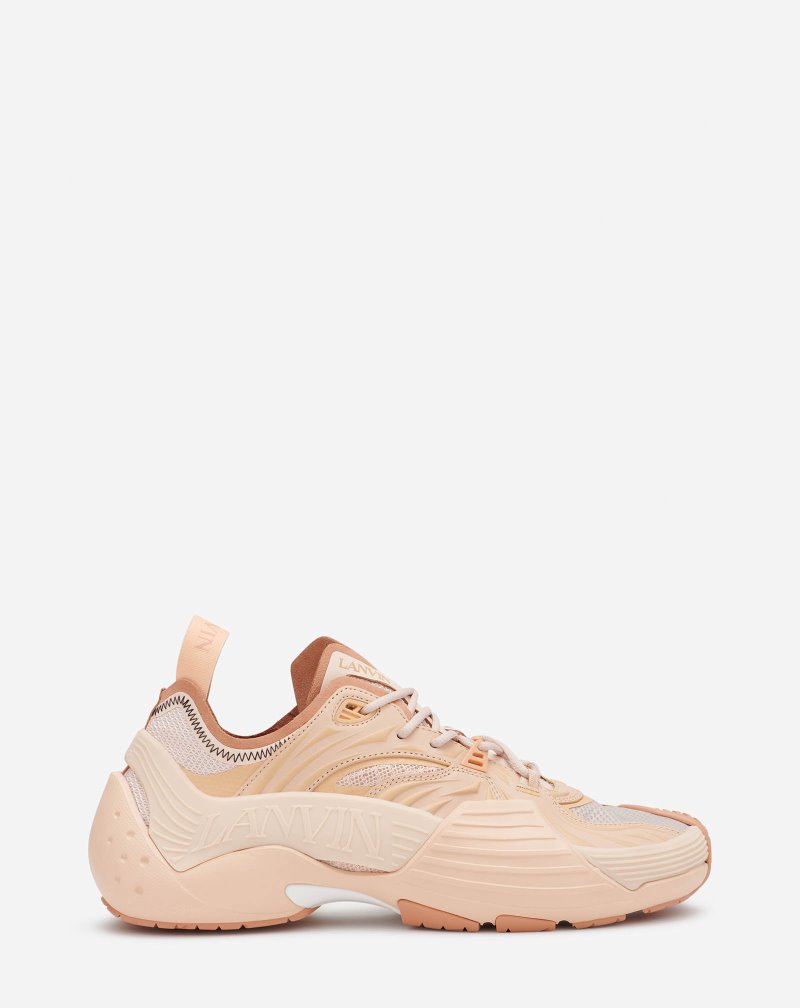 Lanvin Mesh Flash-x Sneakers Sneakers Herr Beige | IR92-0372H7