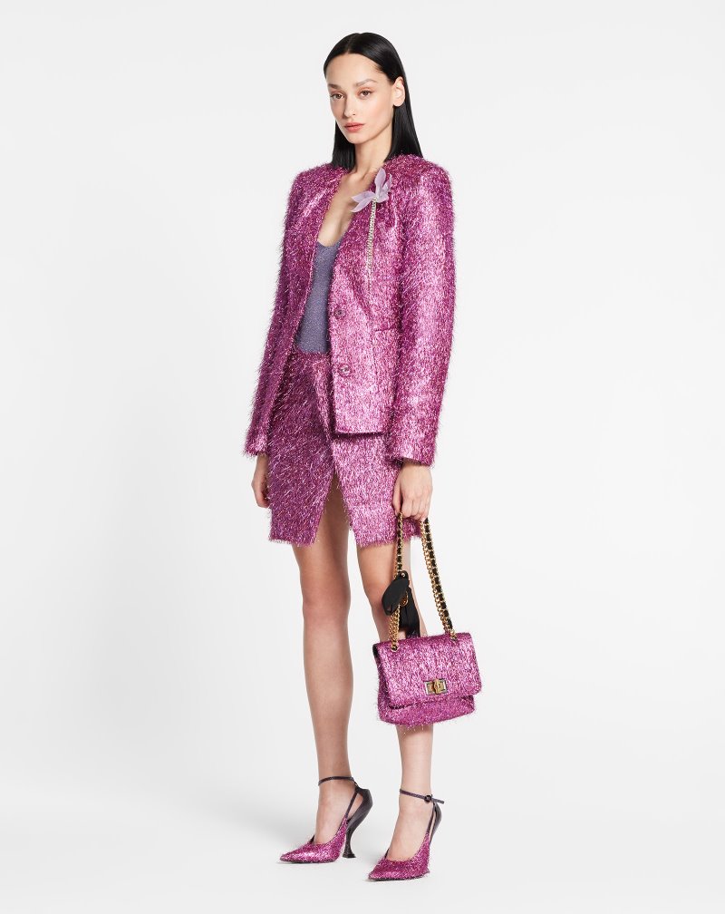 Lanvin Mini Skirt Kjolar Dam Rosa | GM64-3954Z5