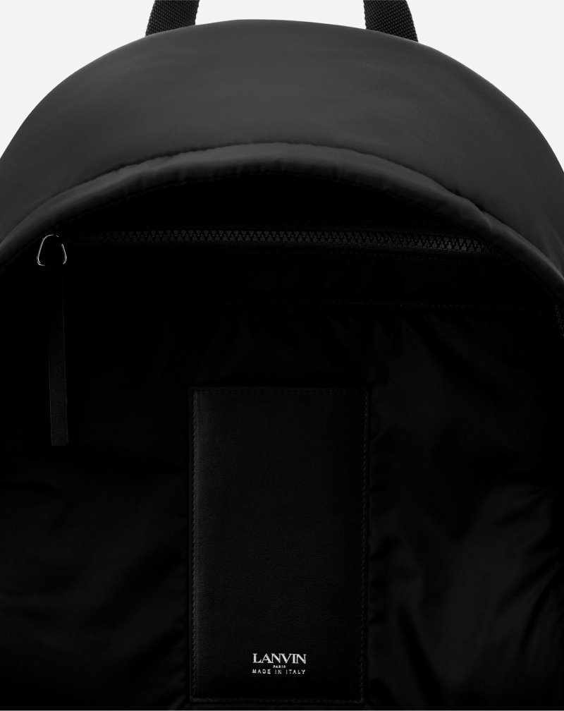 Lanvin Nylon Bumpr Backpack Ryggsäckar Herr Svarta | KW10-6410H9