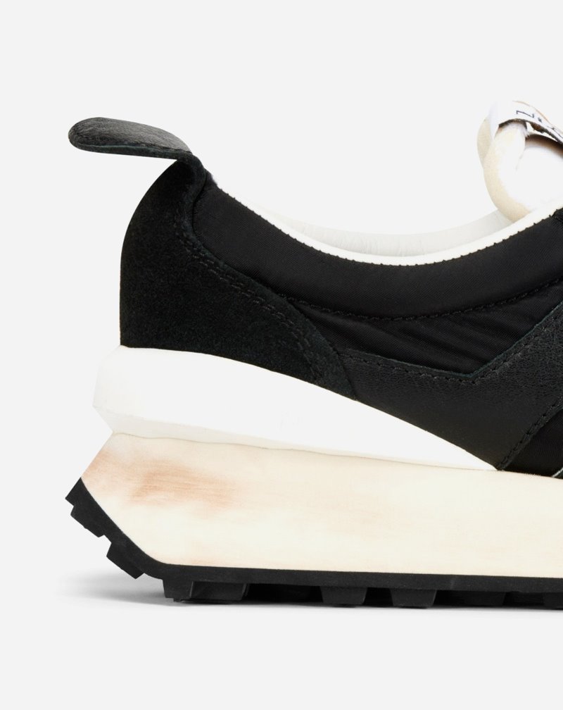 Lanvin Nylon Bumpr Sneakers Sneakers Herr Vita | BY94-6564S2