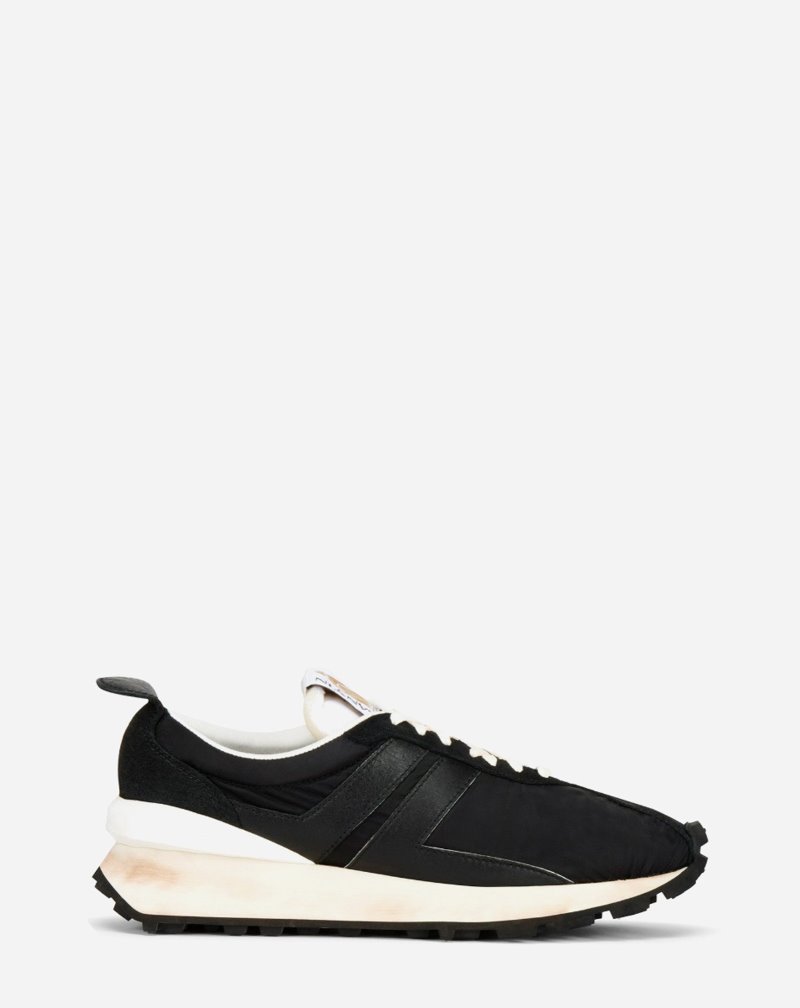 Lanvin Nylon Bumpr Sneakers Sneakers Herr Vita | BY94-6564S2