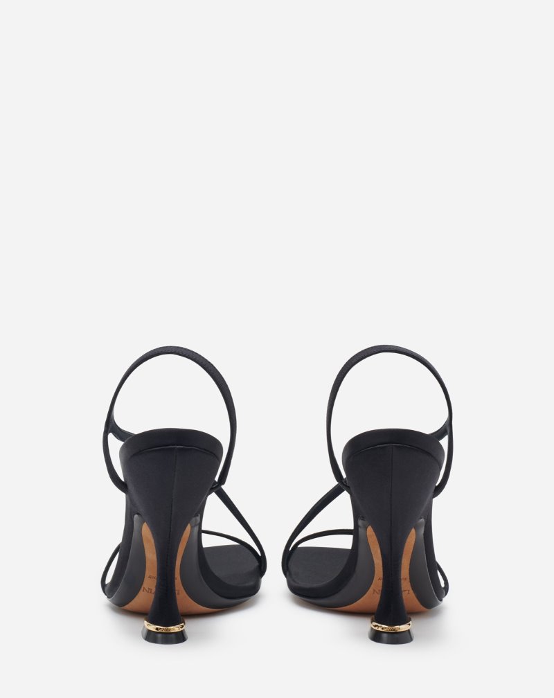 Lanvin Rita Sandals Sandaler Dam Svarta | VI09-9649Y6