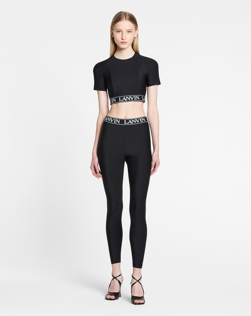 Lanvin Short Top Blast Dam Svarta | HG40-3960R2