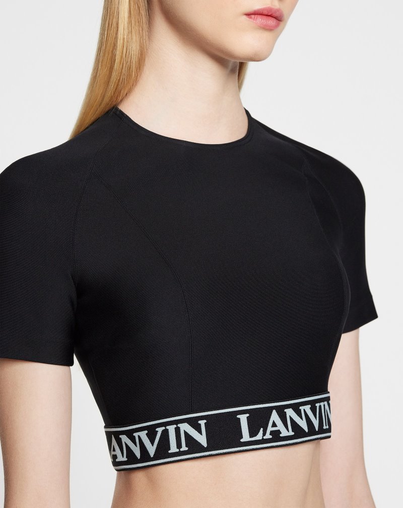 Lanvin Short Top Blast Dam Svarta | HG40-3960R2