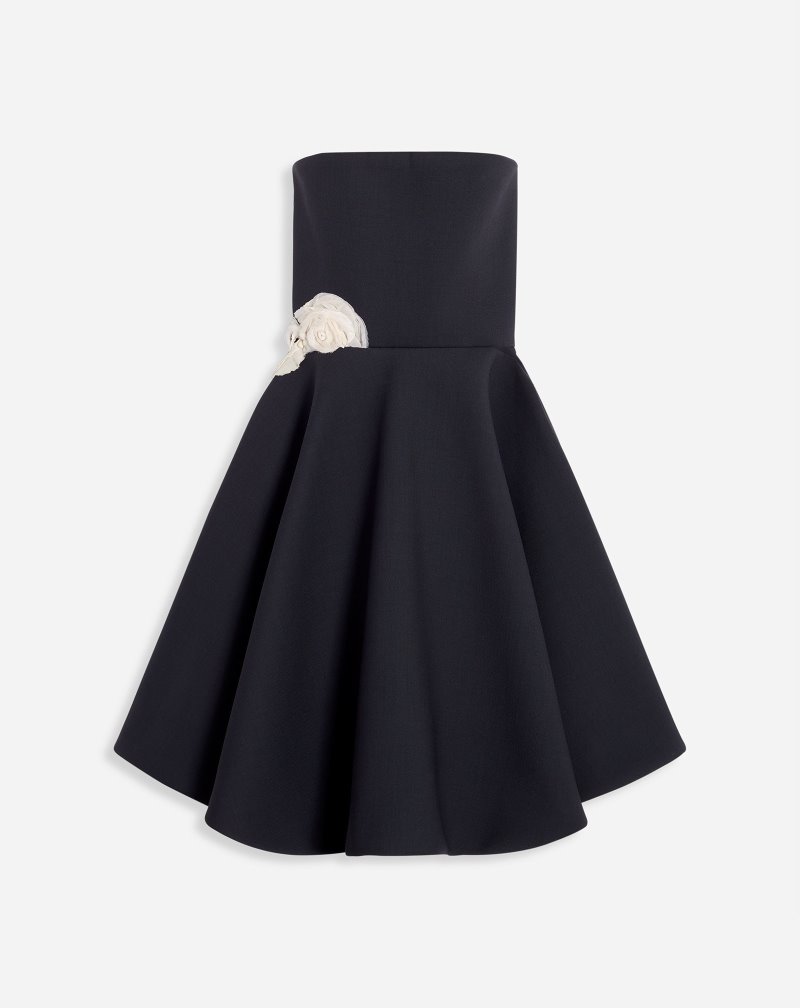 Lanvin Short Tribute Dress Klänning Dam Blå | AT87-2057G2