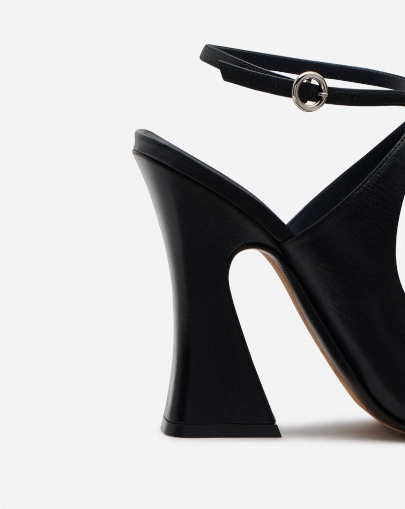 Lanvin Smile Sandals Sandaler Dam Svarta | CJ88-9998N9