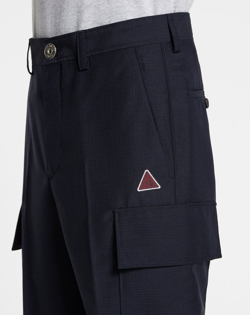 Lanvin Straight Cargo Pants Byxor Herr Blå | FX11-7621K0