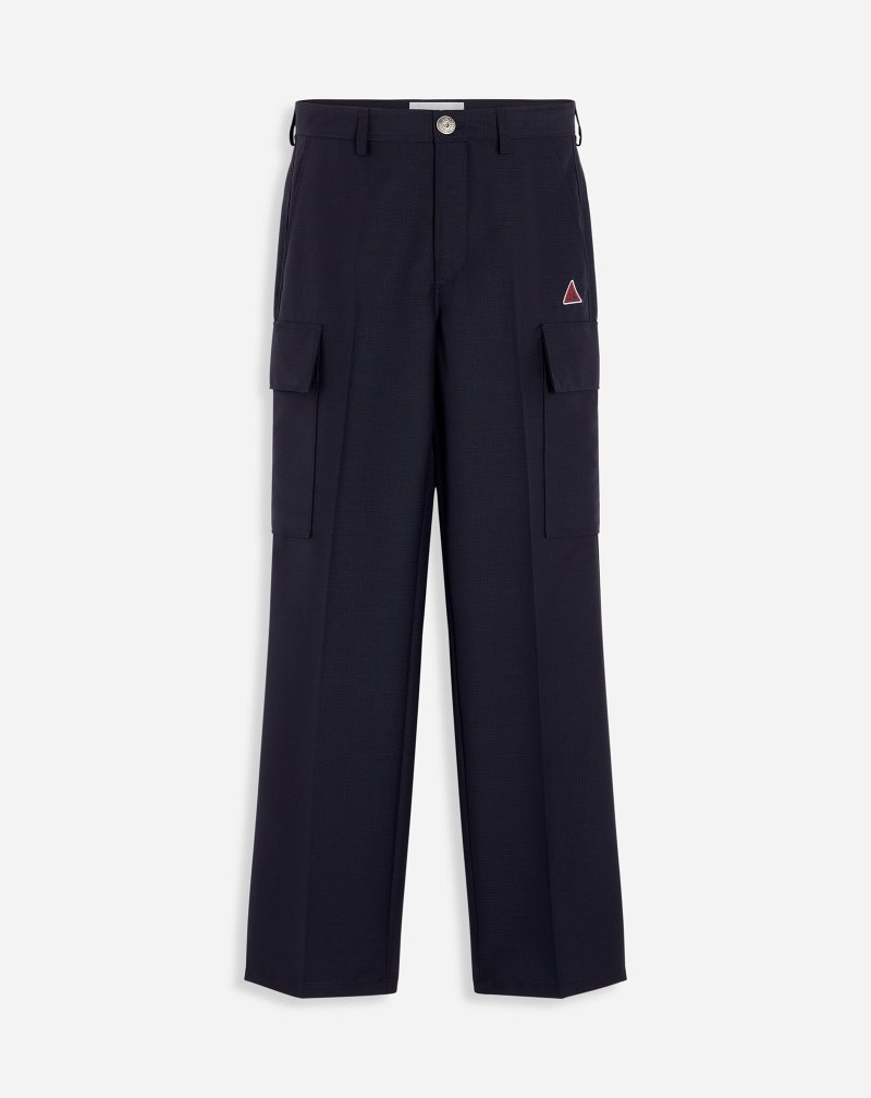 Lanvin Straight Cargo Pants Byxor Herr Blå | FX11-7621K0
