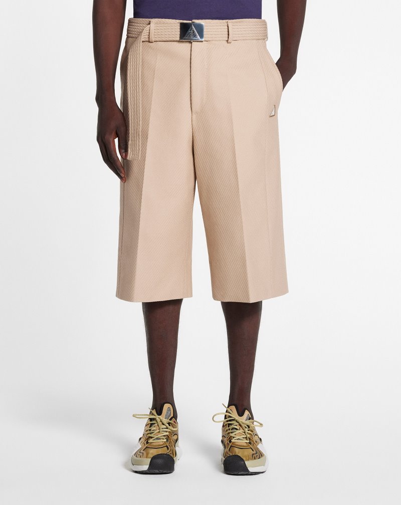 Lanvin Structured Bermudas Bermuda Herr Svarta | HB99-7349C7