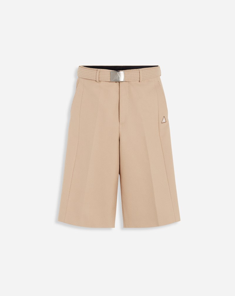 Lanvin Structured Bermudas Bermuda Herr Svarta | HB99-7349C7