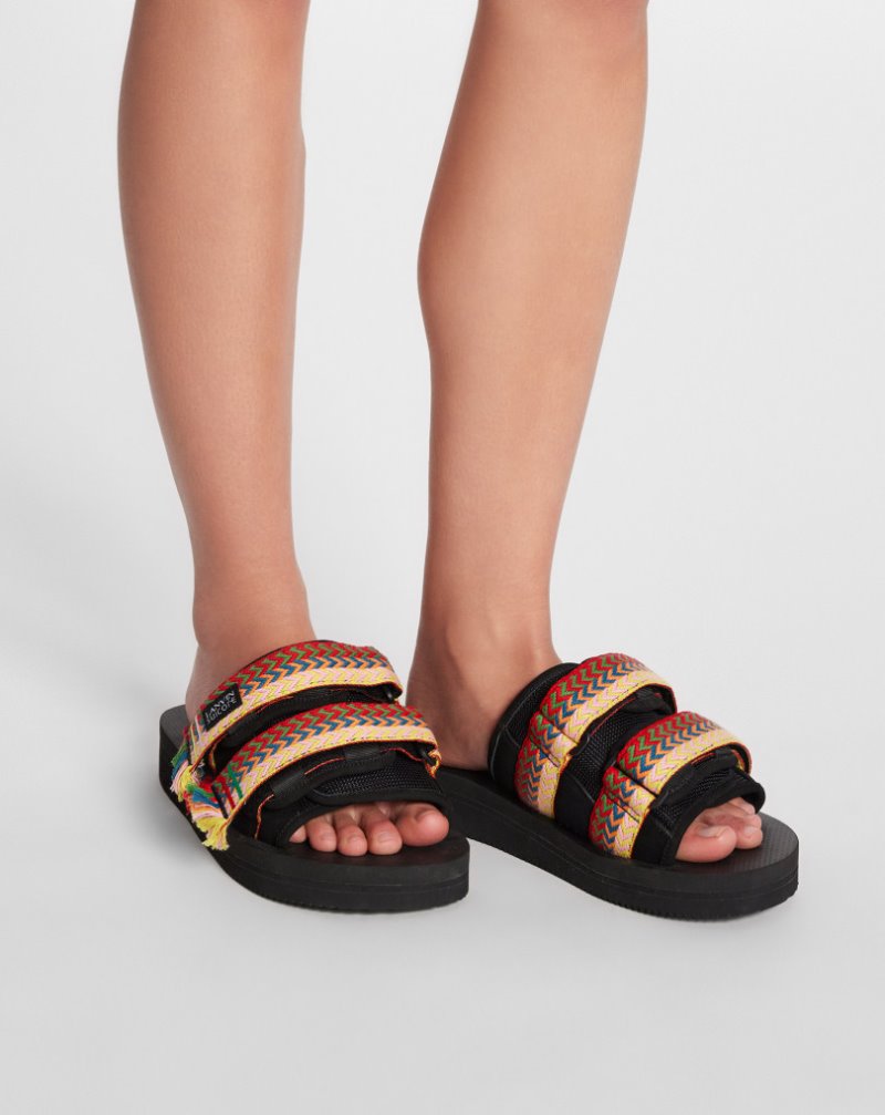 Lanvin Suicoke X Lanvin Sandals Sandaler Dam Svarta | YZ93-7083T3
