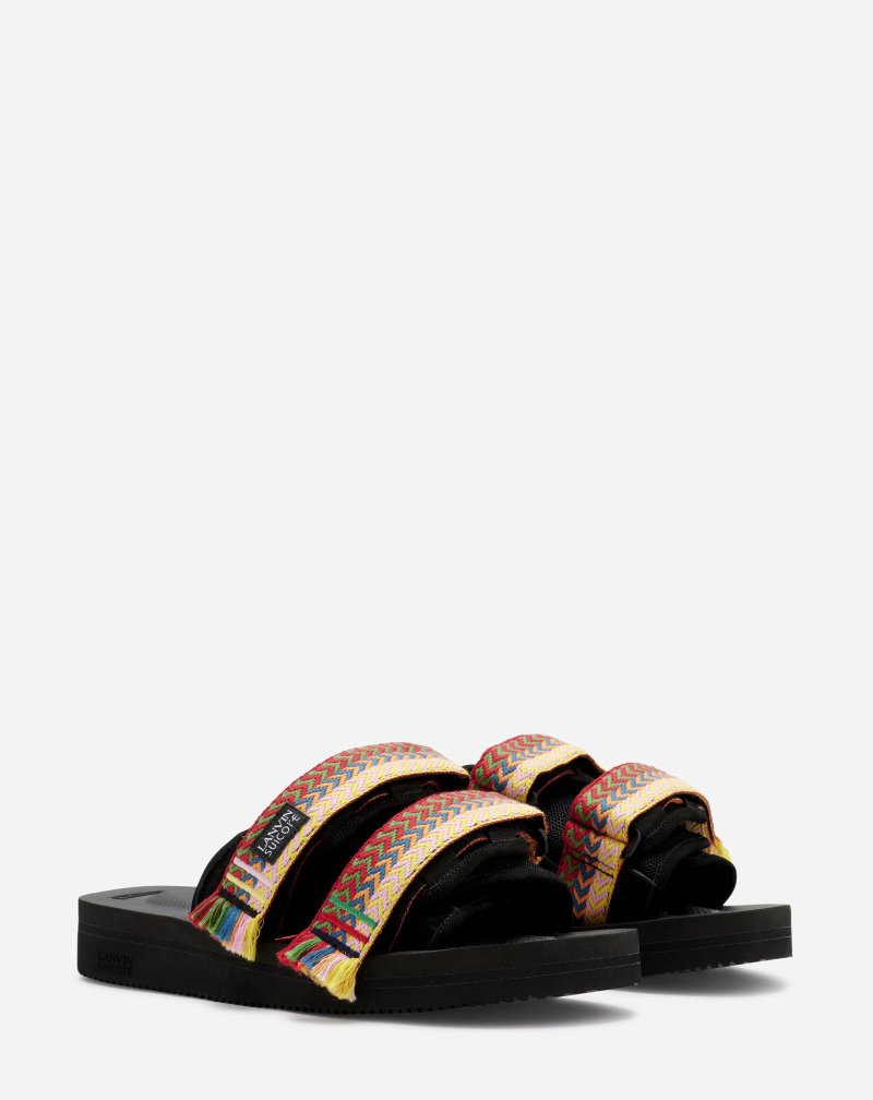 Lanvin Suicoke X Lanvin Sandals Sandaler Dam Svarta | YZ93-7083T3