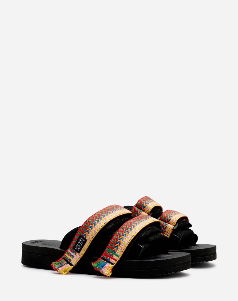 Lanvin Suicoke X Lanvin Sandals Sandaler Herr Svarta | BE56-1756L0