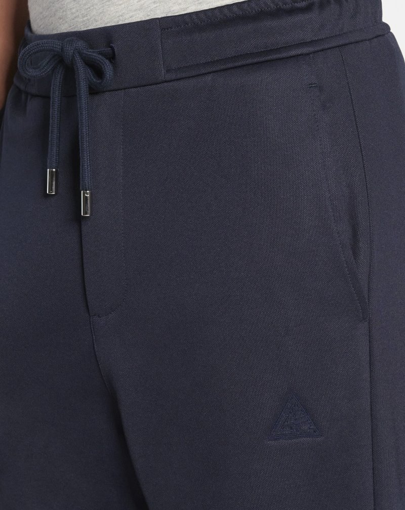 Lanvin Sweatpants With Printed Lanvin Triangle Logo Byxor Herr Blå | AP27-1217C9