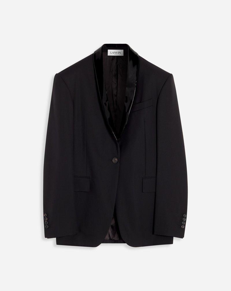 Lanvin Tailored Jacket Jackor Dam Svarta | AD47-2127S3